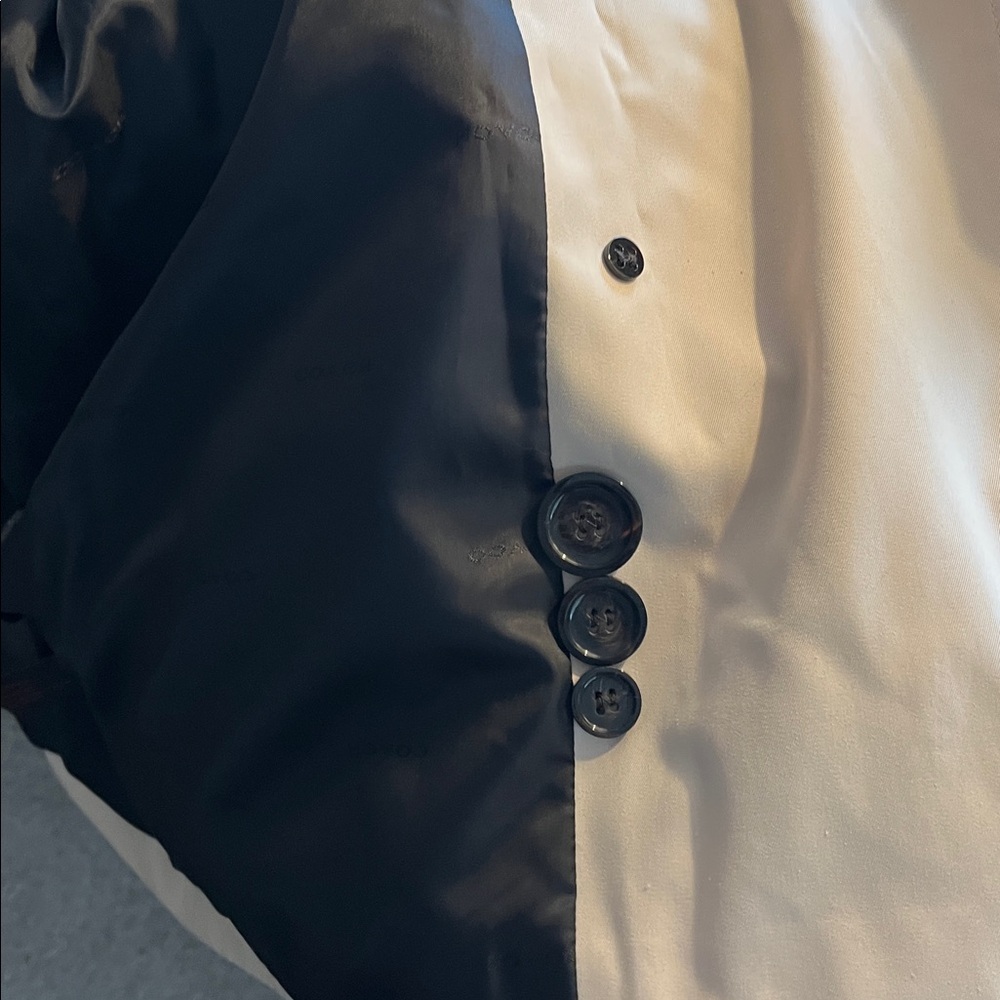 Coach | Solid short trench coat | Porcelain | Size S - Picture 10 of 15